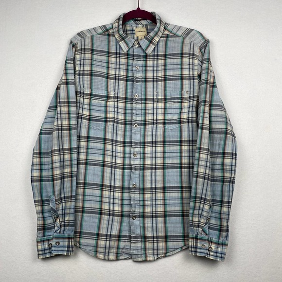 G.H. Bass & Co. Other - G.H.Bass & Co. Men's Size M Fitted Plaid Long Sleeve Button Down Shirt‎ Cotton